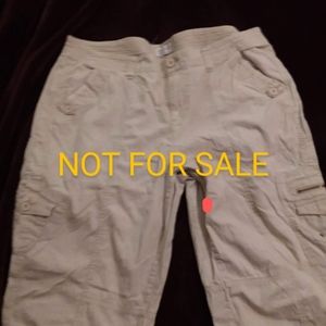 COPY - CJ BANKS Tan Capri Pants 20W